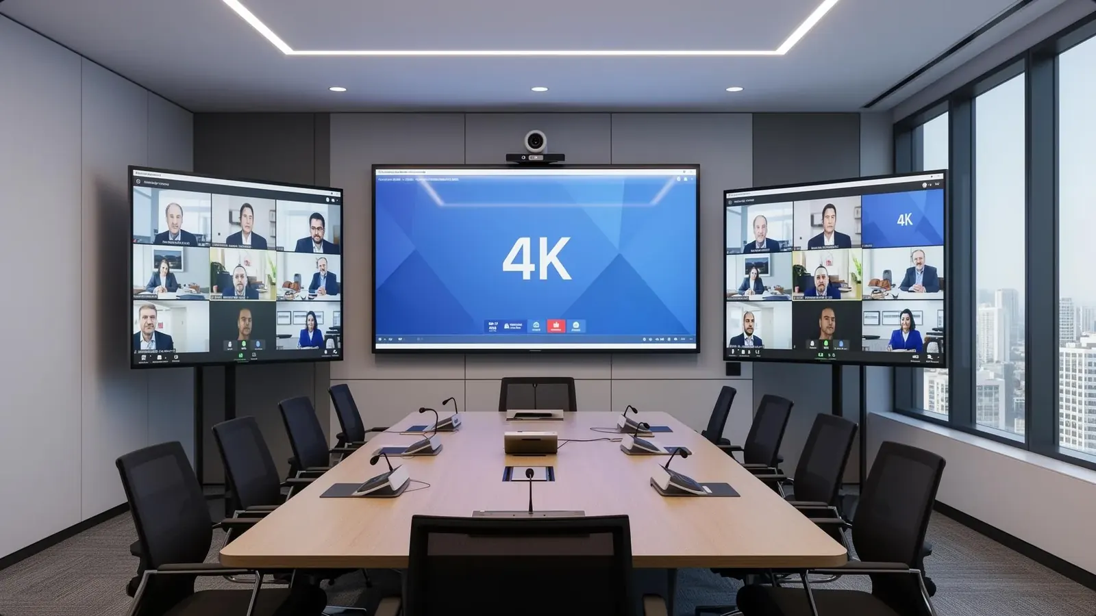 Meeting Room — premium AV solution by LiveInSmart Hyderabad & Vijayawada